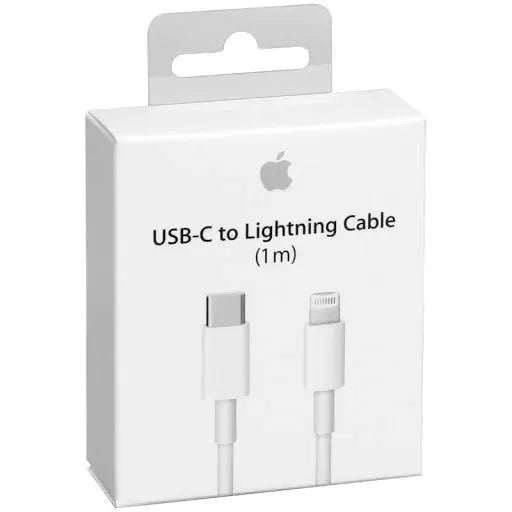 iPhone Apple Original USB_C To Lightening Data Charging Cable for iPhones 1m - White
